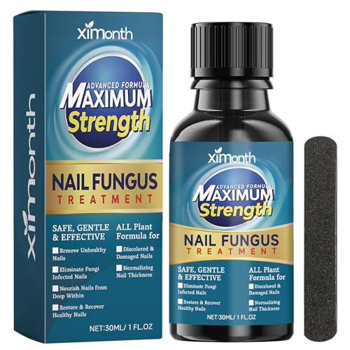 Tratamiento Uñas Pies, Antifúngico Tratamiento Extra Fuerte Micosis en Uñas de Pies y Manos, Nutre, Hidrata, Repara, Aclara y Favorece el Crecimiento de Las Uñas, Resultados Visibles, 30ml