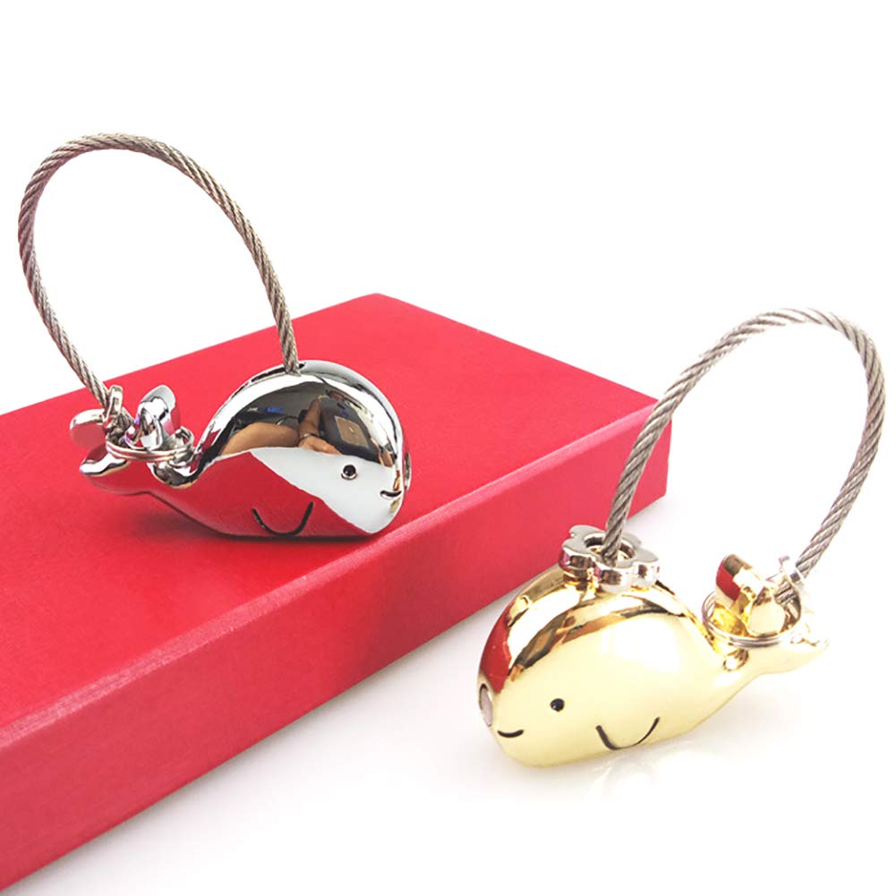 Amazon.co.jp: Rio Grande クジラ 鯨 モチーフ デザイン キーホルダー