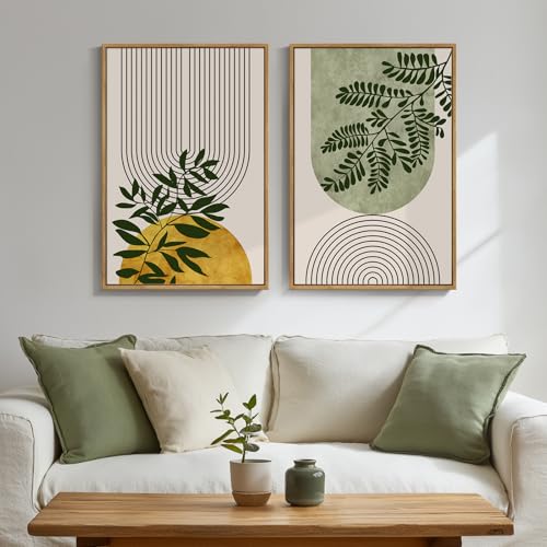 Elevate Your Space With Boho Botanical Geometric Wall Art