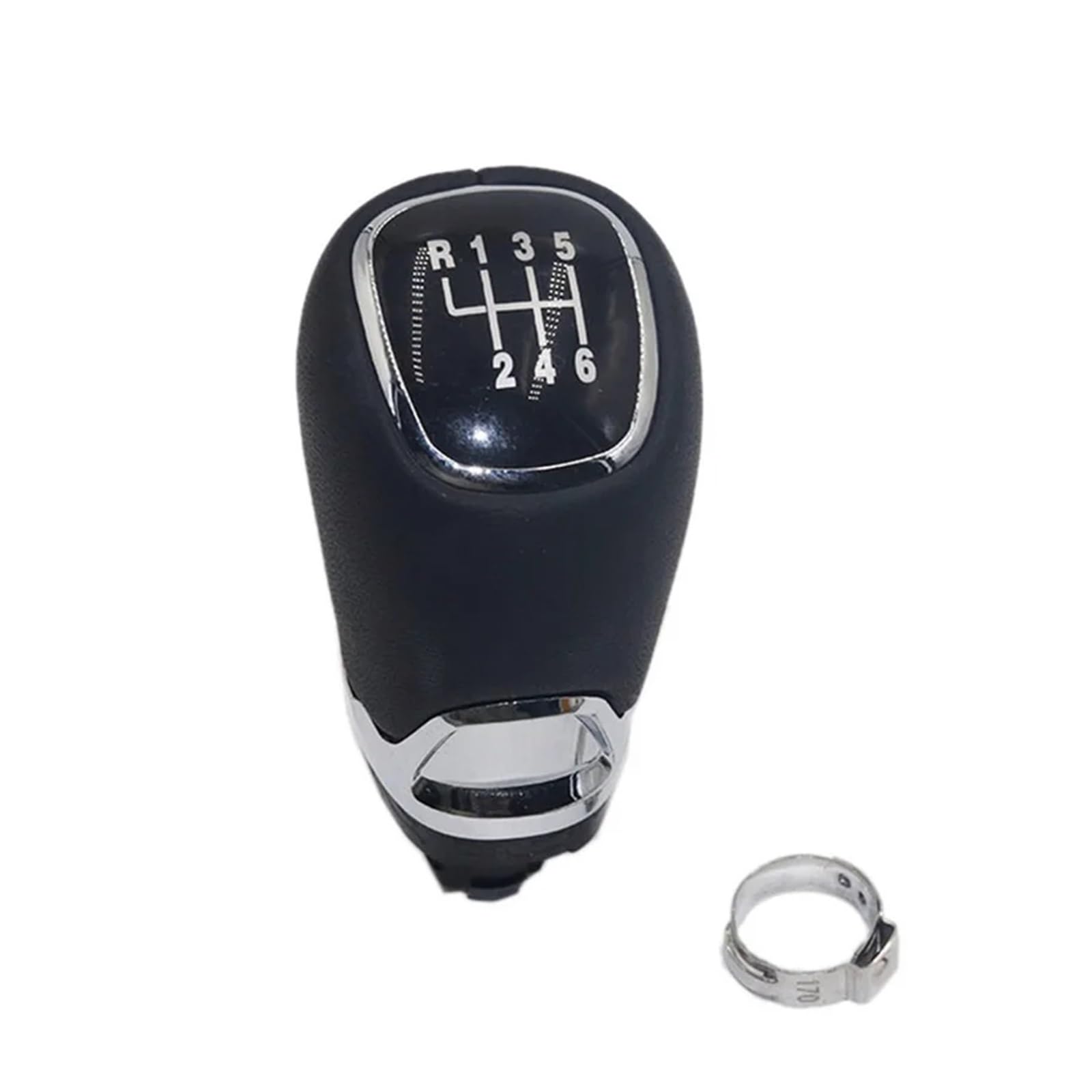 Motenna Car Gear Shift Knob Lever Stick Gaiter Boot Cover Collar Leather Fit For VW POLO 6C 2011-2019 Fit For 6R 2009-2014 Gear Shift Boot Replacement