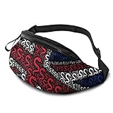 291 Riñonera Mujer Hombre Riñoneras De Cintura Ondeando La Bandera Inglesa Casual Bolsos Bandolera Unisex Bumbag Para...