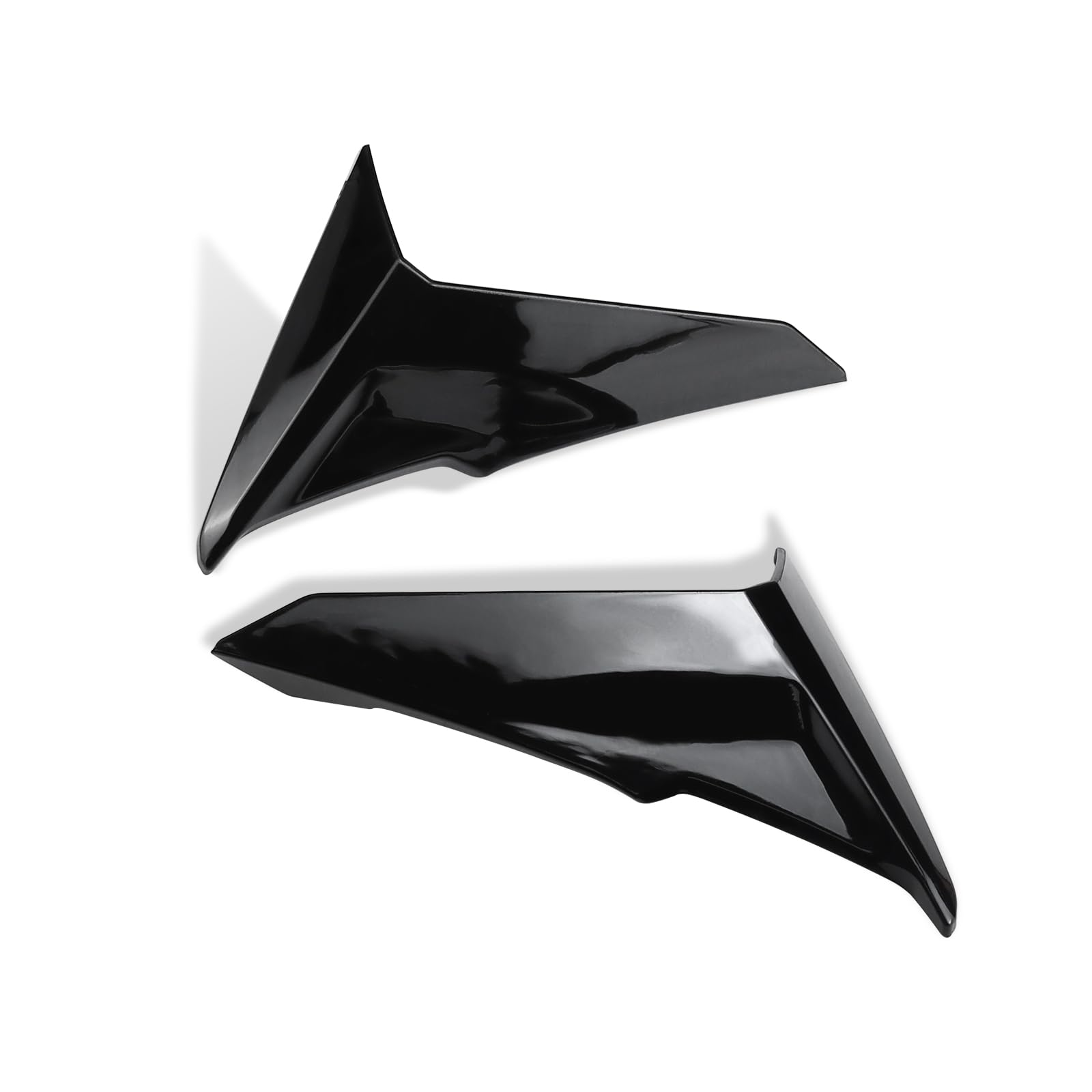 ADV350 2022-Leg Deflexector per Honda ADV 350 accessori laterali decorativi deflettori antivento rivestimento (nero lucido)