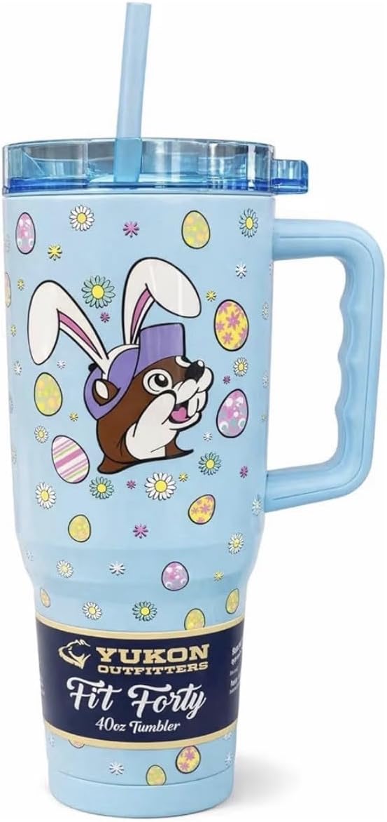 CUTE BUNNY TUMBLER WITH HANDLE 40oz.