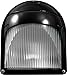 Dabmar Lighting W2985-B Powder Coated Cast Aluminum Surface Mounted Wall Fixture, Black