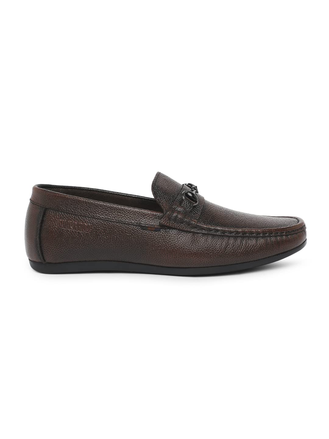 buckaroo Otis FullGrain Natural Leather Brown Casual Loafer for Mens: Size UK 8-picture-14