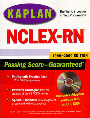 Kaplan NCLEX-RN 1999-2000 with CD-ROM: Kaplan, Irwin, Barbara J ...