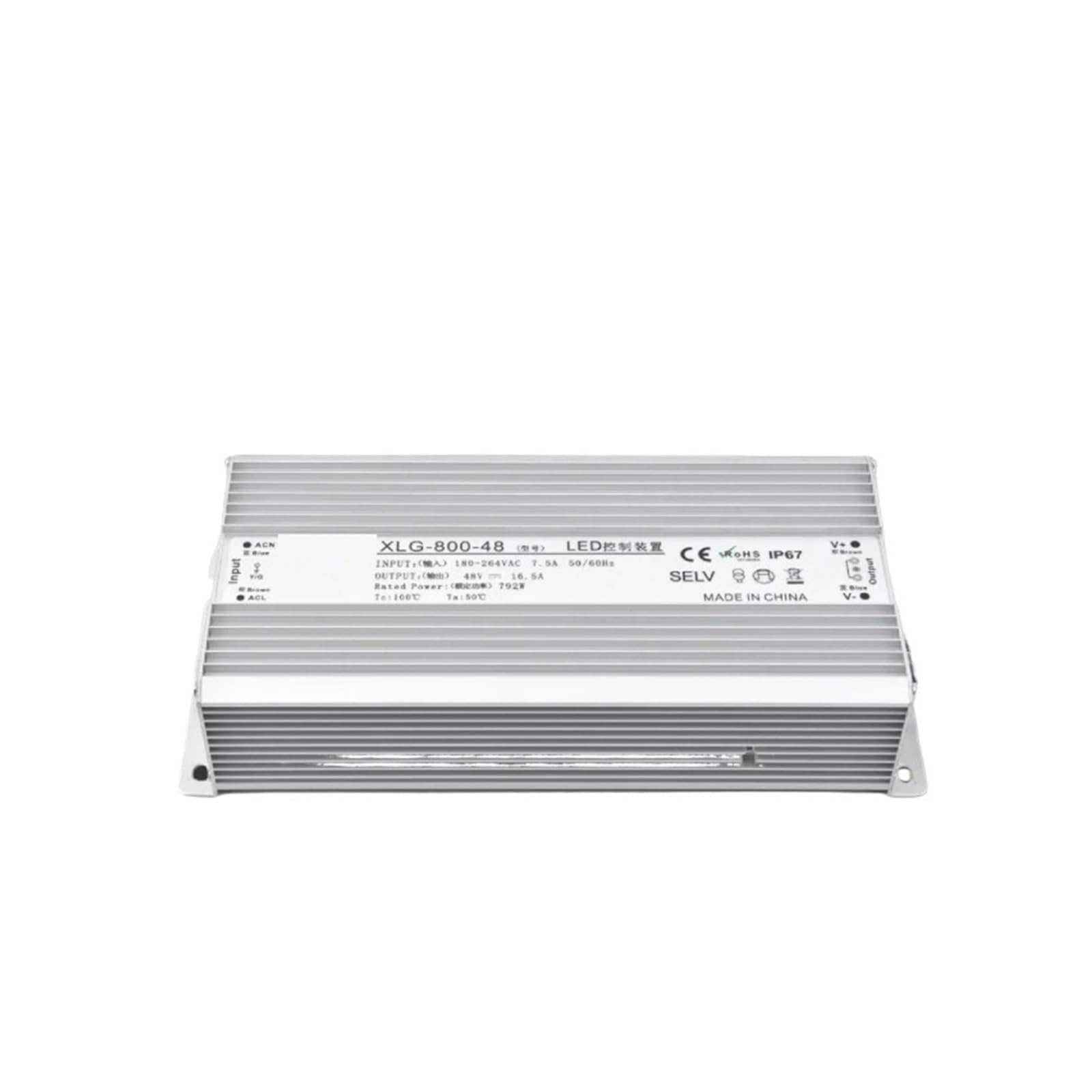 JJKKOZVQF 800W Switching Power Supply DC 24V 36V 45V 48V A XLG-800(24V)