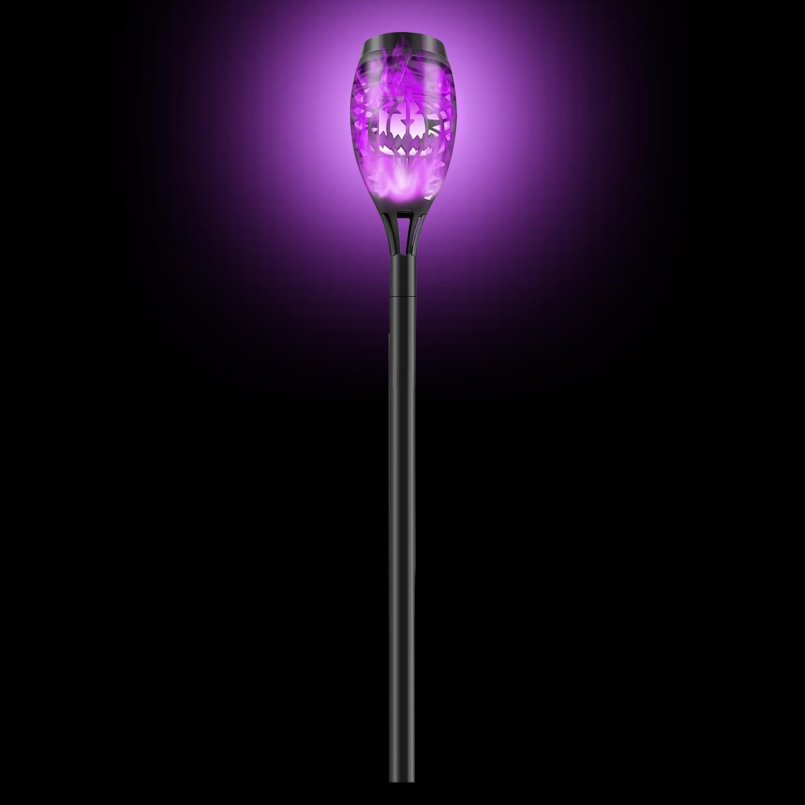 Solar Lights Outdoor - Pumpkin Stake Lights Glass ABS Garden Lightings Waterproof Solar Landscape Lighting Halloween for Pathway