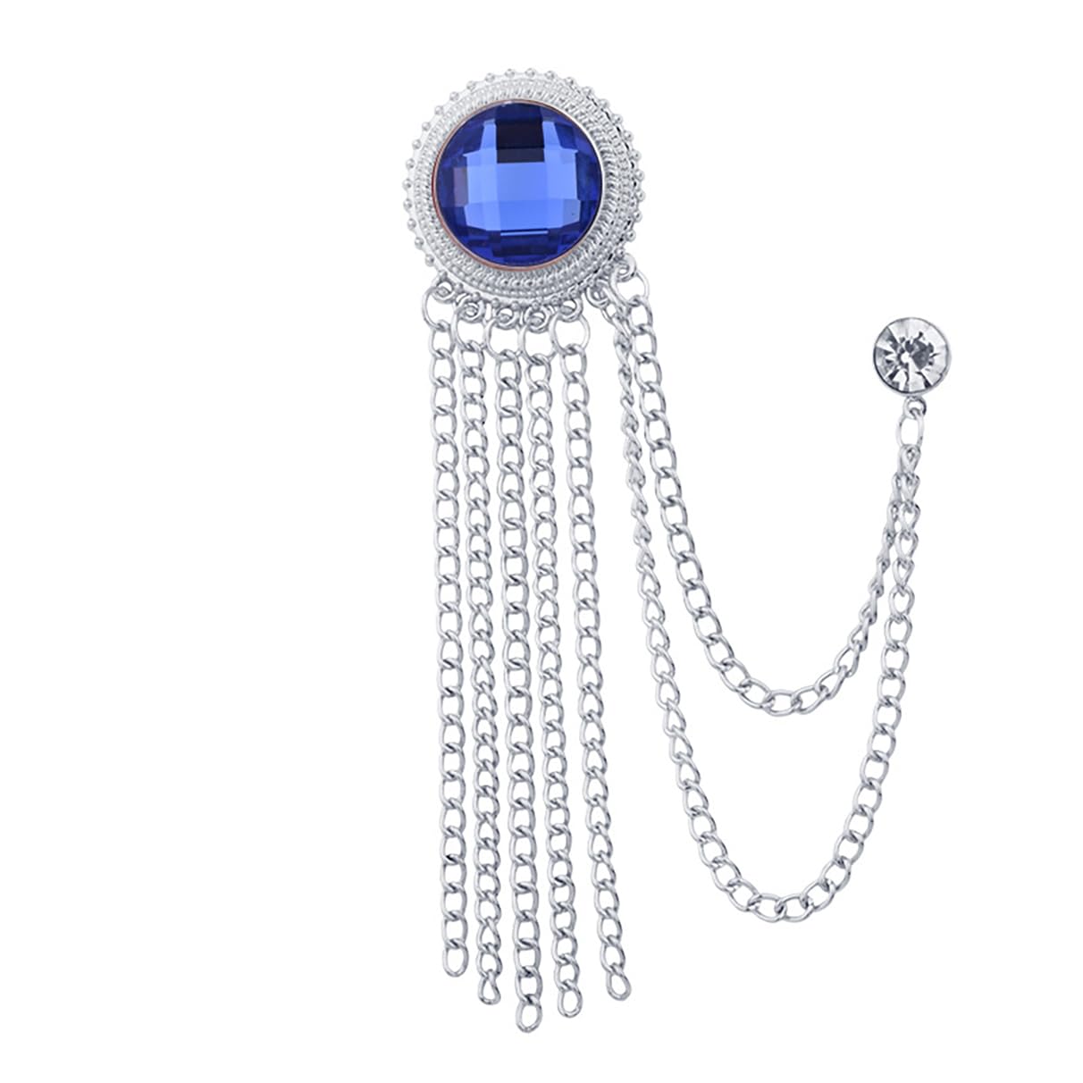 Broche Strass Couronne Or - Bijou Élégant Pour Chemise, Robe Ou Chapeau - Cadeau Luxe Femme