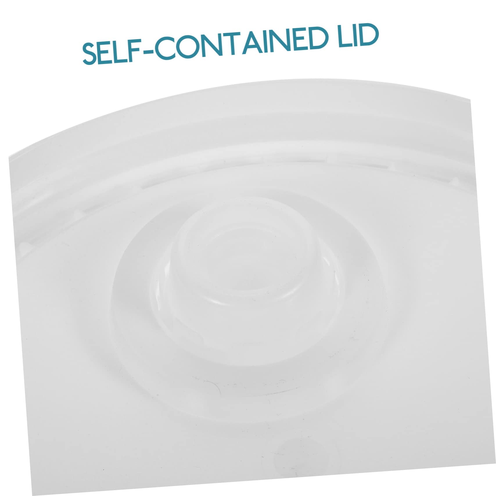 iplusmile Balde De Pintura 10l con Tapa Hermética y Asa De Hierro Hdpe Blanco Multiusos para Almacenar Pigmentos Líquido y Solventes Uso Doméstico 2.2 Galones