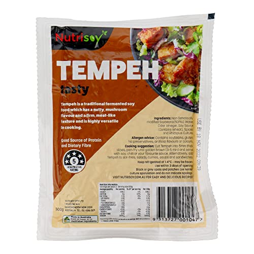 Nutrisoy Tempeh - Tasty 300g (1 pack)
