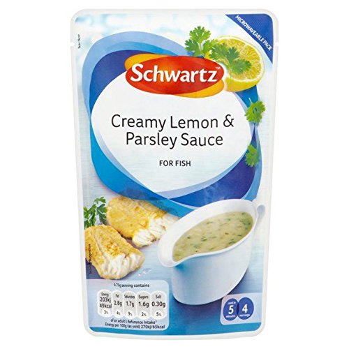 Miniatura 2 de Schwartz - Salsa cremosa de limón y cebada para peces (10.58 oz)