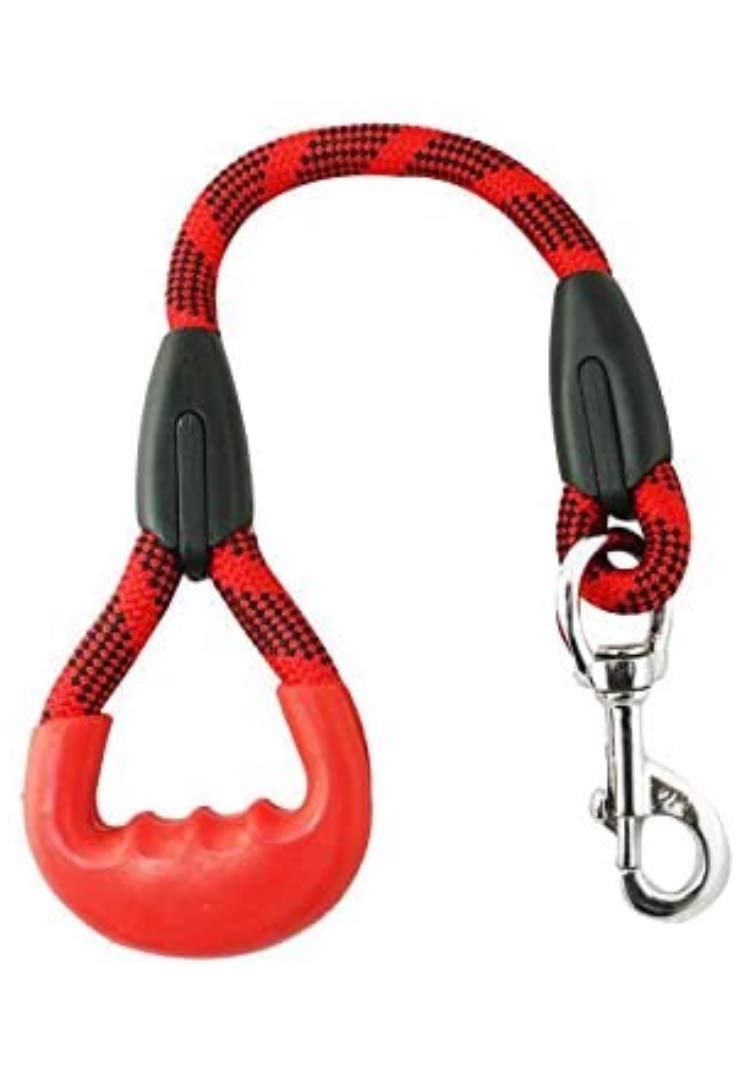 Dog Leash Dog Leashes 27 Inch Dog Training Walking Leashes with Ergonomic Soft Rubber Handle and Highly Reflective Threads, Chew Proof, Ideal for Large 1 Piece (RED) (B07YZQG1V9) Amazon Price History, Amazon Price Tracker