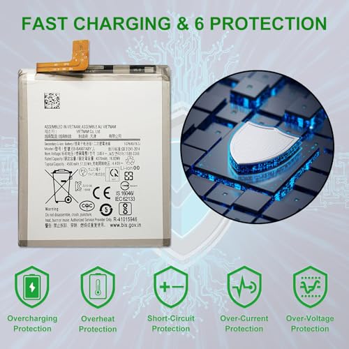 Image of GREEN FUSION New Upgraded EB-BA907ABY Battery for Galaxy A71 5G (Not for A71 4G) Cellphone Internal Replacement Battery, with Instruction, Toolkit