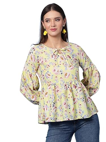 Image of OOMPH! Women's Floral Relaxed Fit Tunic Shirt