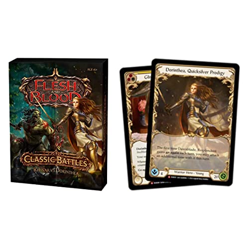 Flesh and Blood Classic Battles Rhinar VS Dorinthea miniatura 4