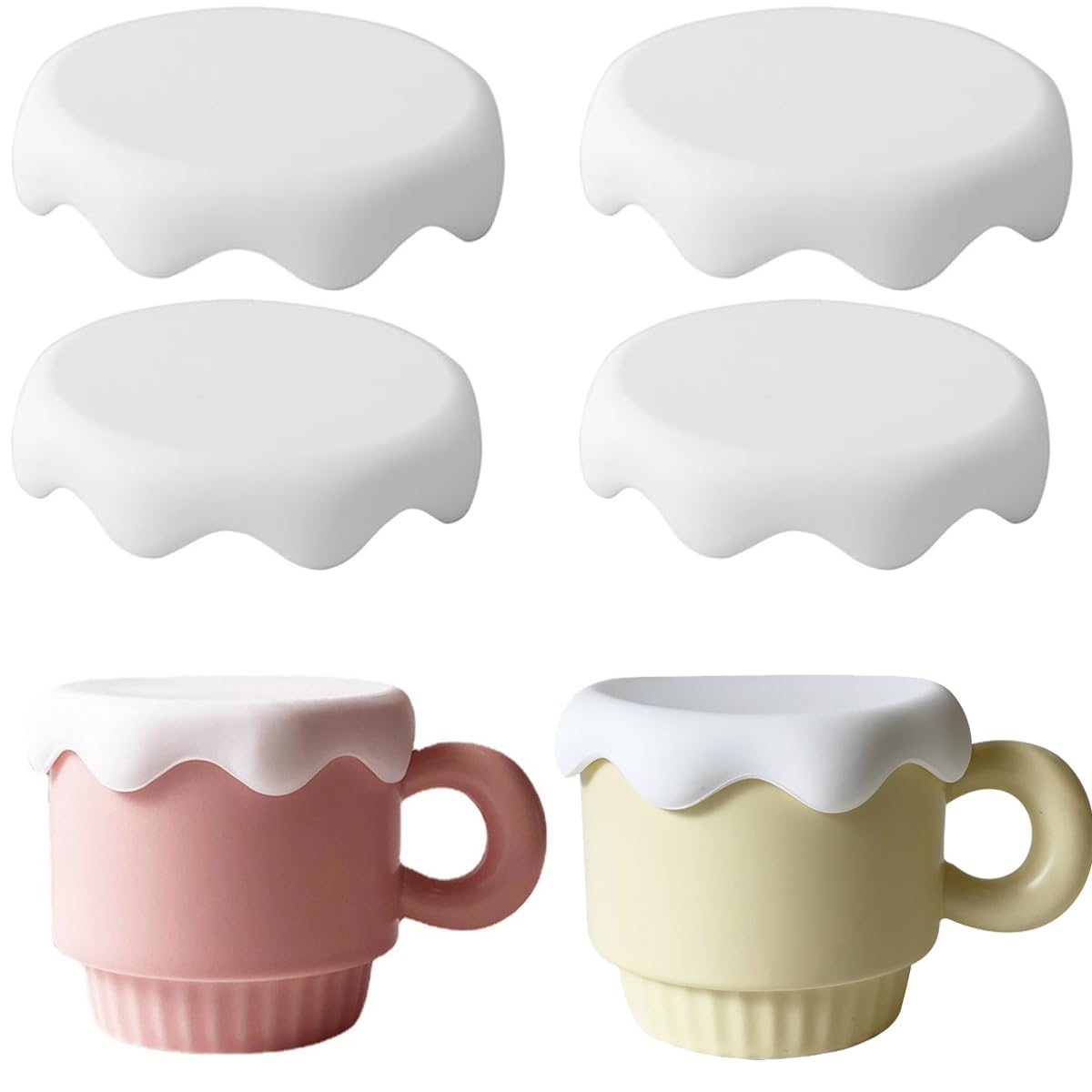 Amazon｜4個セット マグカップ カップカバー,BetterJonny マグカップ