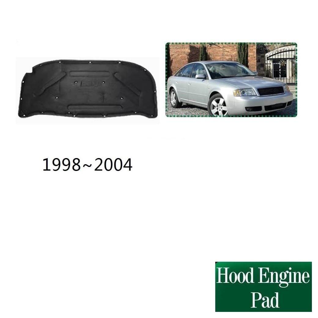 Tappetini per bagagliaio Guarnizione Isolante Coffano Motore Per A6 Per C5 4B 1998-2004 Fonoassorbente Cotone Copertura
