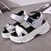 Wyxhkj Sandalias Mujer Cuña Plataforma Bohemias Sandalias De Punta Abierta Para Los...