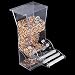 lijun No Mess Bird Feeder Parrot Integrierter automatischer Feeder mit Barschfutterbehälter