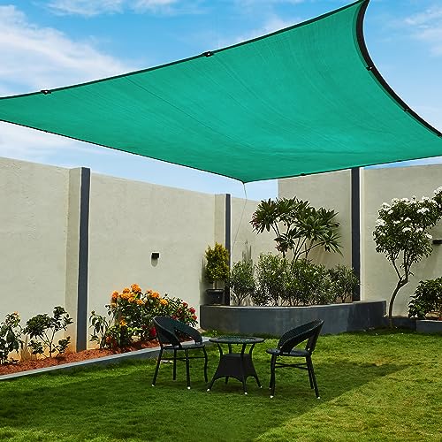 Amazon Brand – Solimo High Density Multipurpose Shade Net/Green Net – 75% (10 ft x 10 ft, Green Colour)