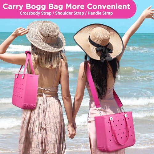 Image of OUTXE Strap Wrap for Bogg Bag, Adjustable Shoulder Crossbody Strap, Neoprene Handle Wrap Protector, Bogg Bag Accessories