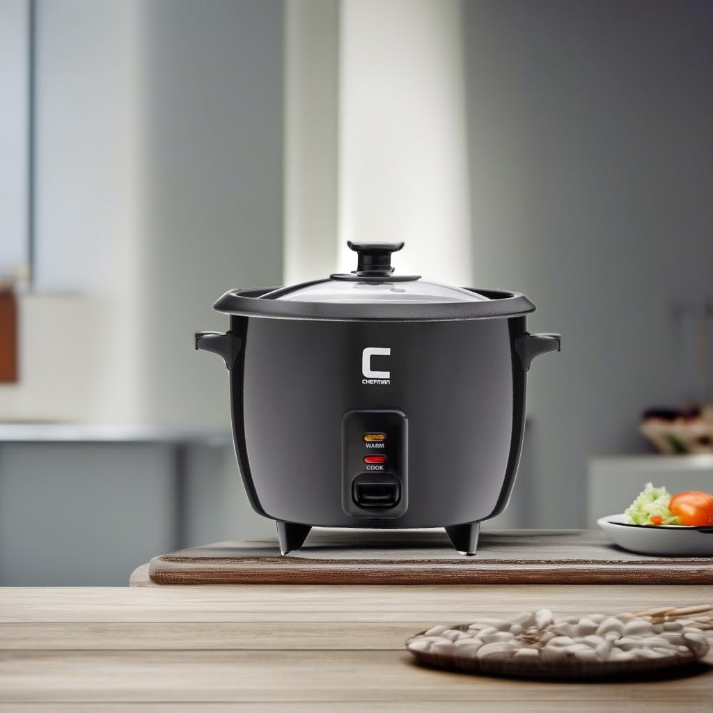 Amazon.com: Chefman 10 Cup (Cooked) Rice Cooker: Home & Kitchen