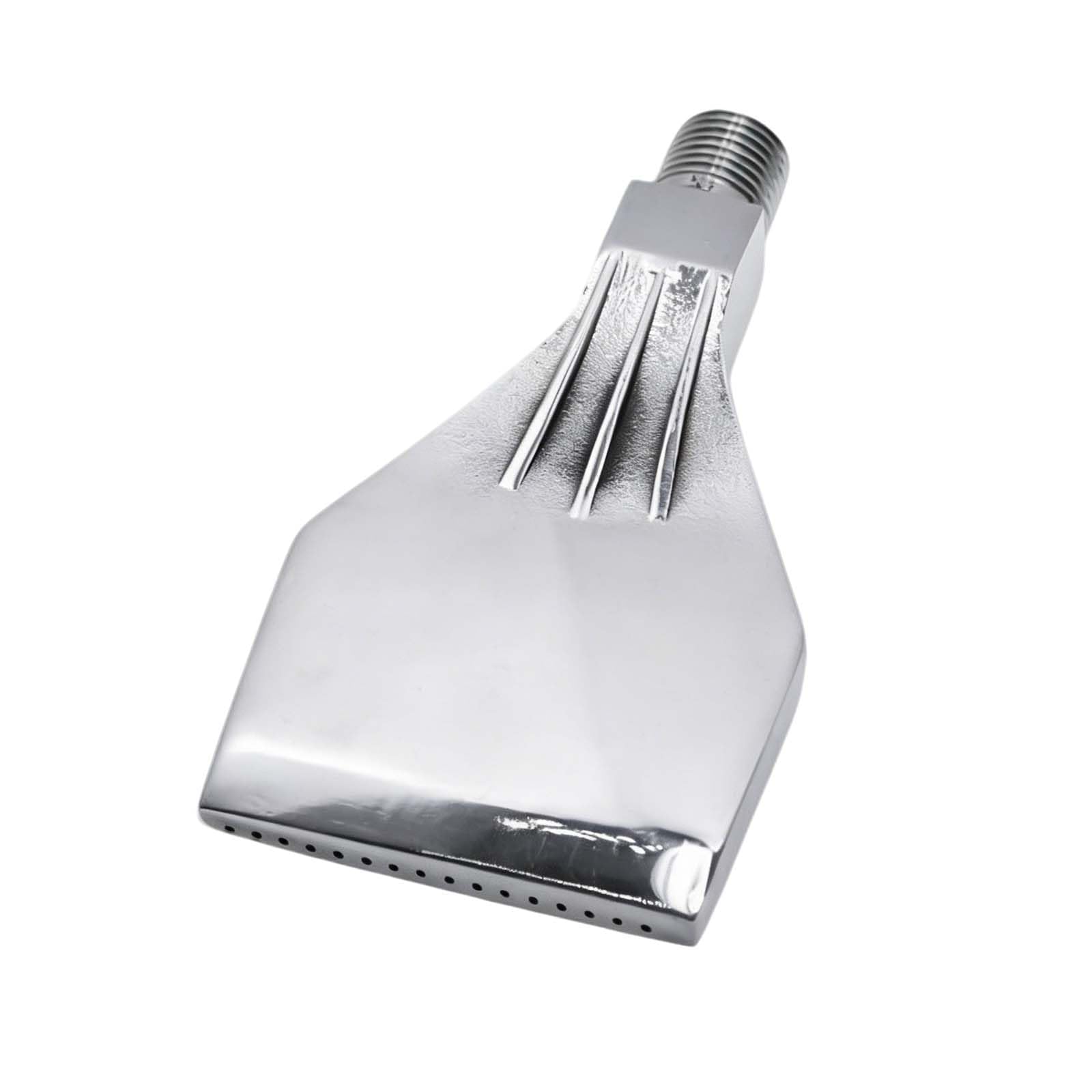 Boquilla plana de acero inoxidable, rosca macho BSPT de 1/4", cuchillo de aire, boquilla de soplado de polvo de 8-16 orificios para soplador de aire comprimido 5pcs 16-hole Stainless Steel (Polished)