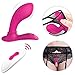 Wearable Clitoris G-spot Vibrator, Remote Control Butterfly Vibrator with 9 Vibration Speeds, Waterproof Vibrating G Spot Vagina Clit Stimulator, Rechargeable Adult Sex Toy for Women & Couples Fun