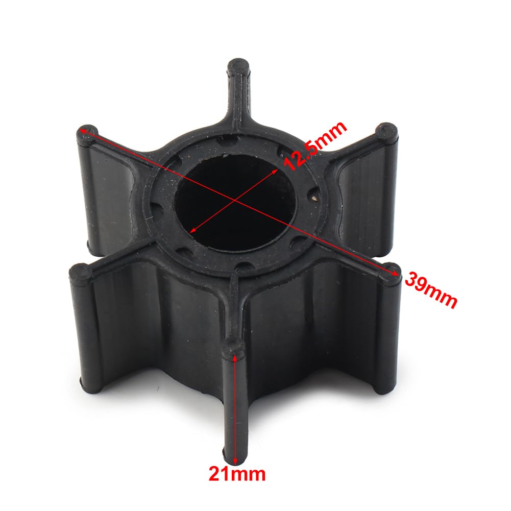 Water Pump Impeller For Yamaha 9.9HP & 15HP Outboards - Replaces 682-44352-01-00 10 thumbnail image