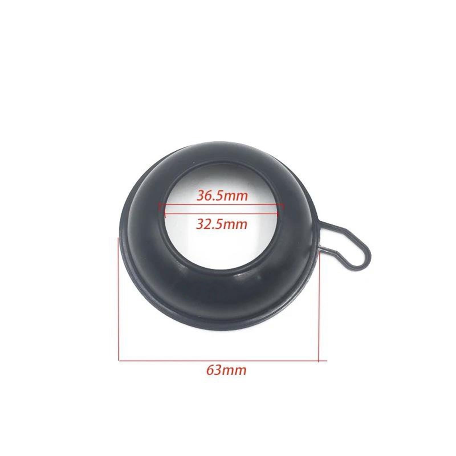 Carburador Motocicleta Membrana De Vacío Émbolo Para HORNET CBR600 F2 F3 F4 Carburador(4 PCs diaphragm3)