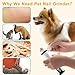 2026 Upgraded Silent Groom Pro Nail Grinder - 3-Speed Powerful Electric Pet Nail Trimmer,Nail Grinder with 2 LED Light,2000mAh USB Rechargeable & 2 Grinding Wheels for Small Medium Large Dogs and Cats
