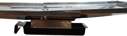 Miniatura 3 de Outdoor Bazaar Bandeja de goteo de repuesto para parrilla de gas (17-78 pulgadas de ancho x 11-34 pulgadas de profundidad para Weber Genesis B, C,