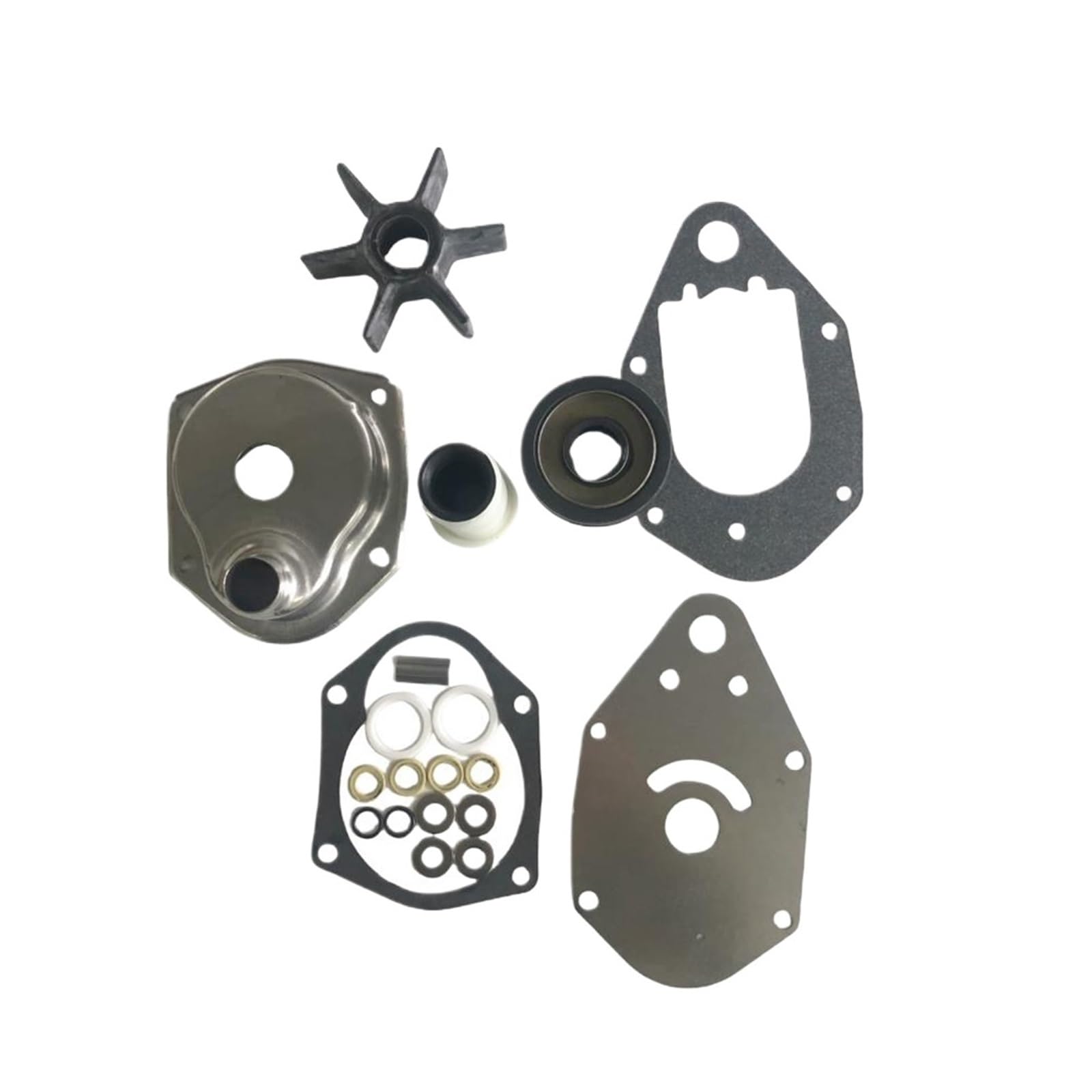 Kit de turbine de pompe à eau haute durabilité 46-812966A12 pour moteur hors-bord marine