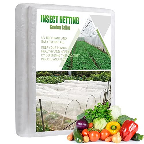 Garden Netting Pest Barrier: Ultra Fine 15'x10' Bug...
