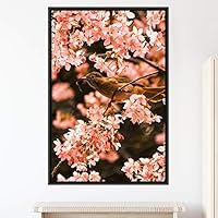 Framed Canvas Wall Art Single Bird Birds Expressive Farmhouse/Country Multicolor Photography Portrait Single - 16x24 inches