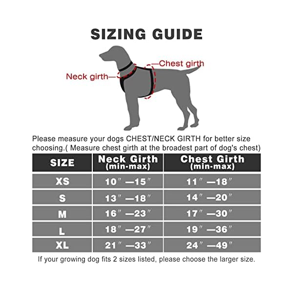 WINSEE Dog Harness No Pull, Pet Harnesses with Dog Collar, Adjustable Reflective Oxford Outdoor Vest, Front/Back Leash Clips for Small, Medium, Large, Extra Large Dogs, Easy Control Handle for Walking WINSEE Dog Harness No Pull, Pet Harnesses with Dog Collar, Adjustable Reflective Oxford Outdoor Vest, Front/Back Leash Clips for Small, Medium, Large, Extra Large Dogs, Easy Control Handle for Walking