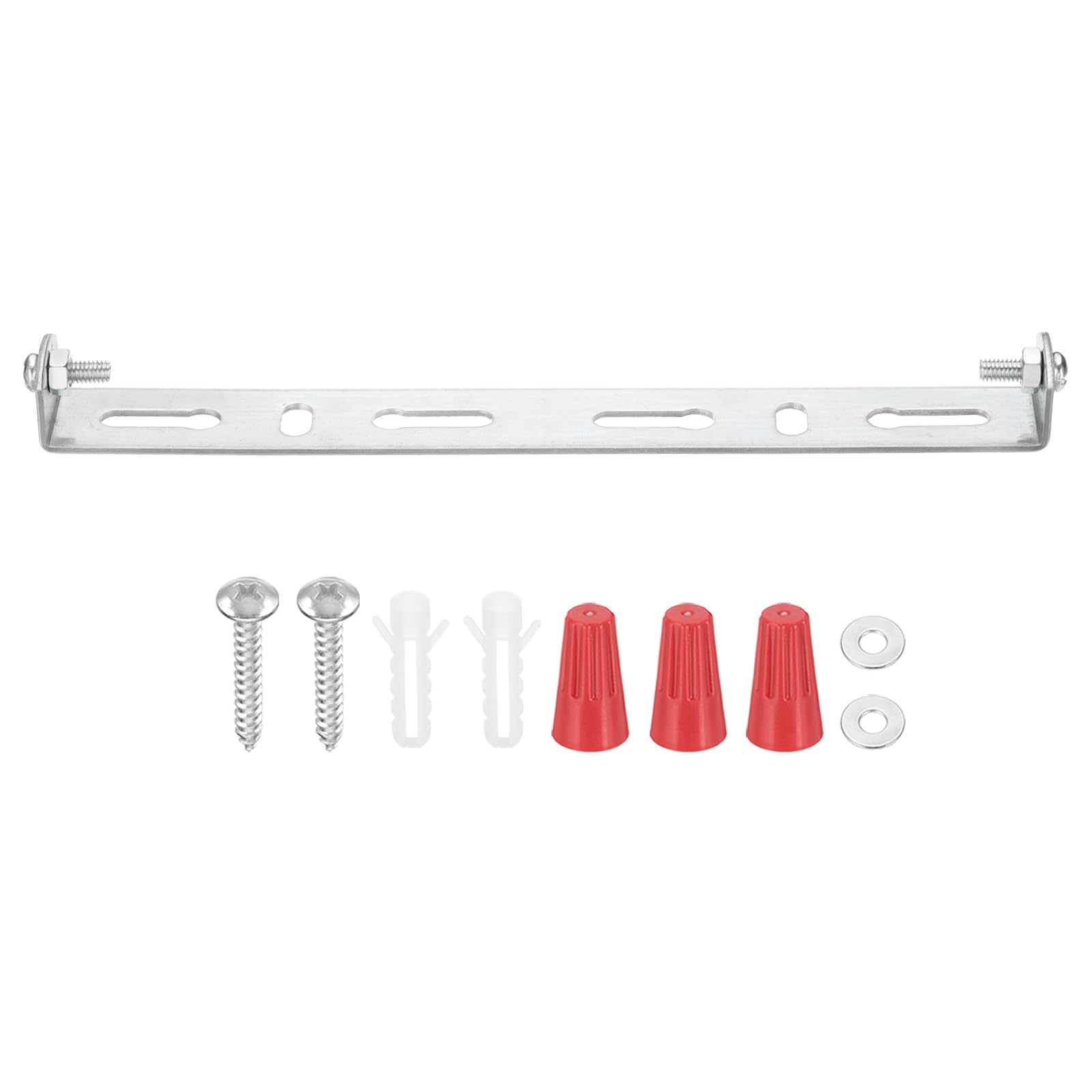 PATIKIL 165mm (6.5") Universal Light Fixture Mounting Bracket Kit