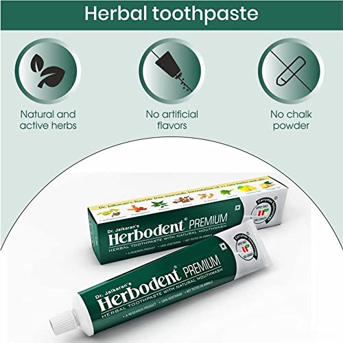 Herbodent Premium Toothpaste - Pack Of 12 #TOP3
