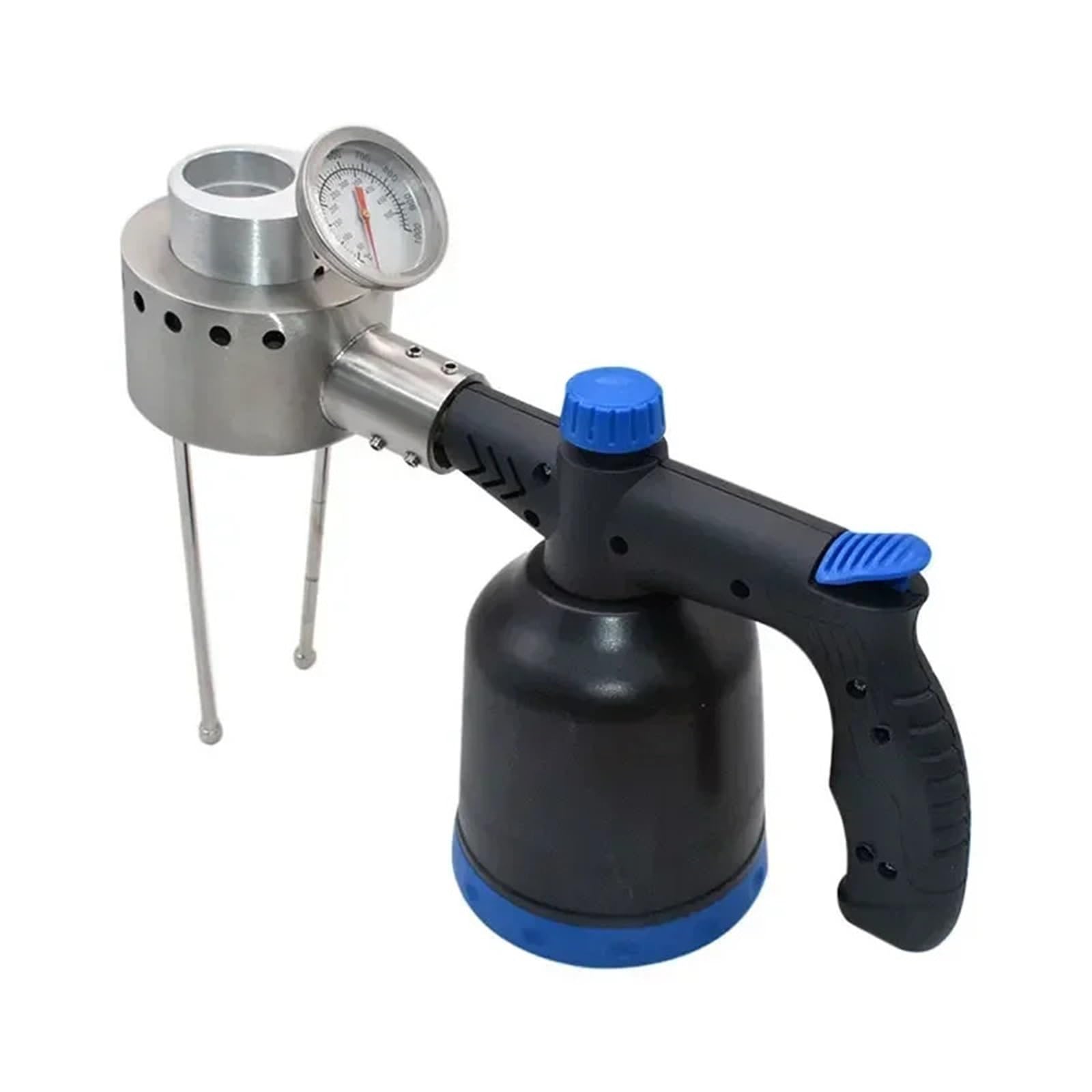 Bienenzucht Oxalsäure Sublimation Sublimator durch Gas mit Brenner Oxalsäure Verdampfer Bee Fogger Varroa Milben Behandlung