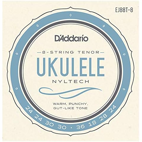 D'Addario EJ88T-8 Nyltech 8-String Ukulele Strings Cover
