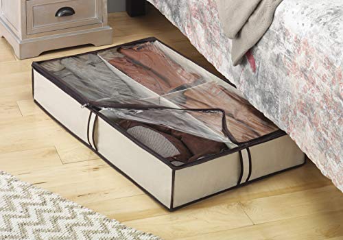 Whitmor-4-Section-Underbed-Boot-Bag-White-Black