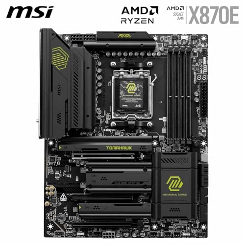 Image of Micro Center AMD Ryzen 9 9950X CPU Processor with MSI MAG X870E Tomahawk WiFi ATX Motherboard (DDR5, PCIe 5.0 x16, M.2 Gen5, Wi-Fi 7, 5G LAN)