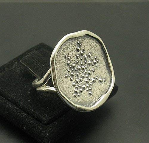 Extravagant sterling silber ring 925 Einstellbare Größe R000945