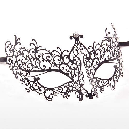 Image of Coddsmz Couples Venetian Masquerade Mask Set Luxury Style Princess Party Mask for Couples Women and Men Mardi Gras Masks