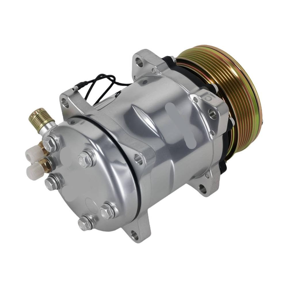 Zdcvfmhqb Onecolor Air Compressor With Clutch 38800Pd2701 6 Groove Belt R134a 12V Compatible With Sanden 508 5H14