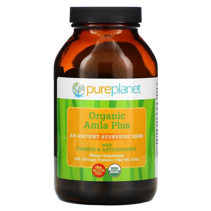 Pure Planet Amla Plus, 500 Tablets