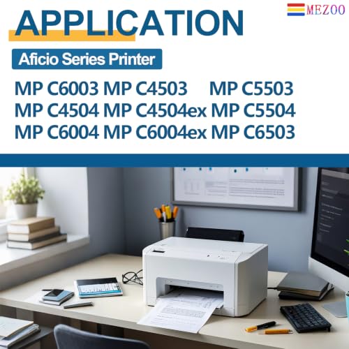 Image of MEZOO MP C6003 Toner Cartridge High Yield 841849 841850 841851 841852