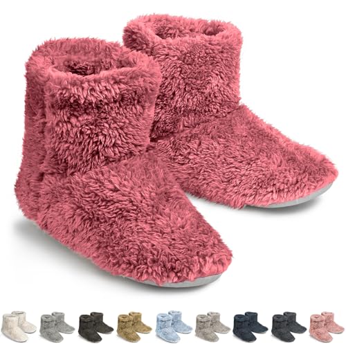 [Rilobi] [フットコーディネーターの推奨]モコモコスリッパ あったかスリッパ 北欧 冬用 ルームシューズ 冬 滑り止め 静音 スリッパ 冬 室内履き 防寒 洗える 男女兼用