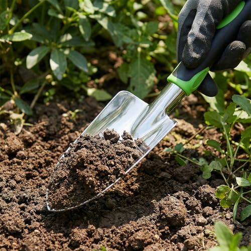 Juego de 10 palas para jardín de aleación de aluminio miniatura 4